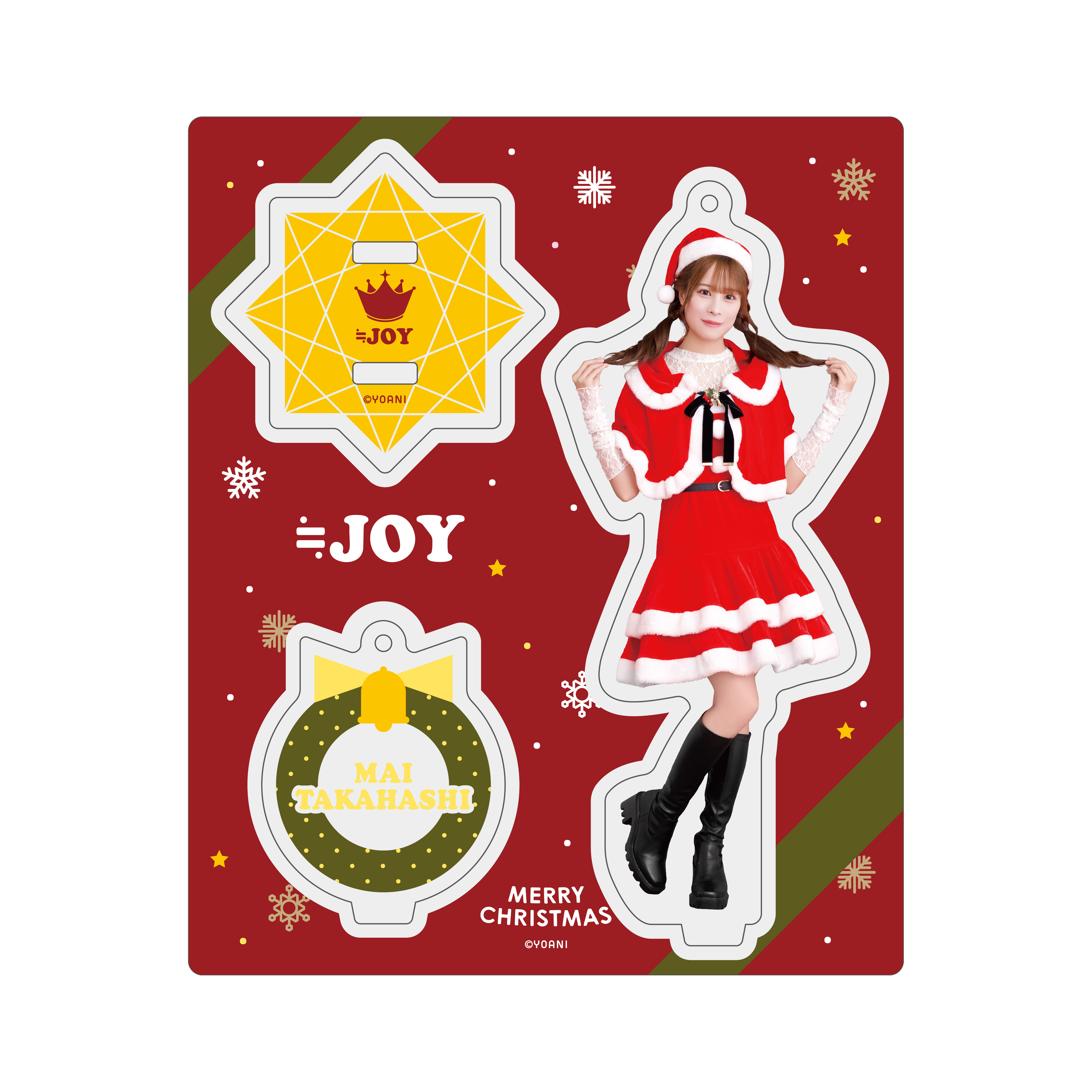 アクリルスタンドキーホルダー（サンタ2024衣装）